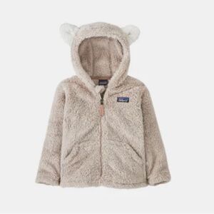 PATAGONIA BABY FURRY FRIENDS FLEECE HOODY